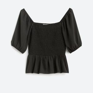 Black Lush Blouse
